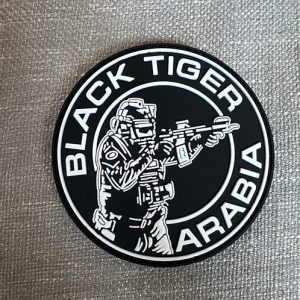 4 Inch Circle with back velcro male attachment